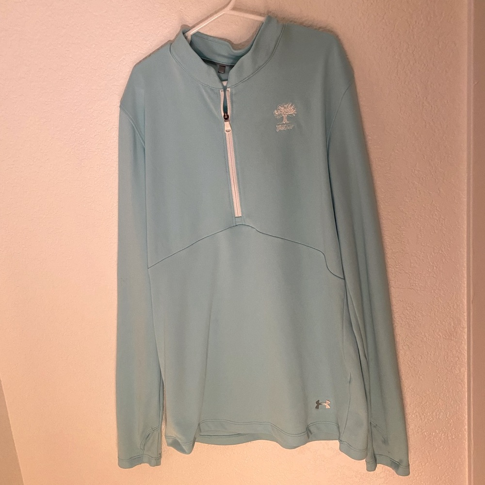 Under armour lightweight pullover half zip jacket